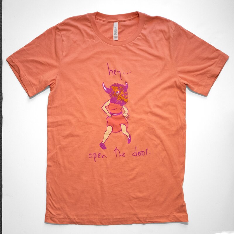 Rare Torso: Jim James and Dave Eggers's Bison-Headed Woman T